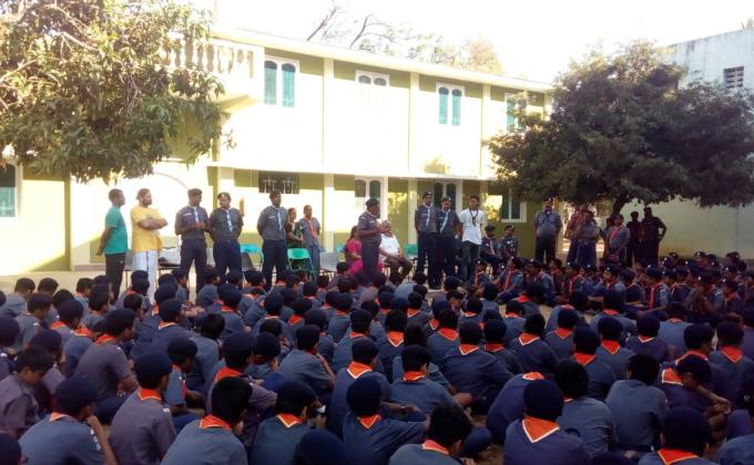 Annual camp @ modern school