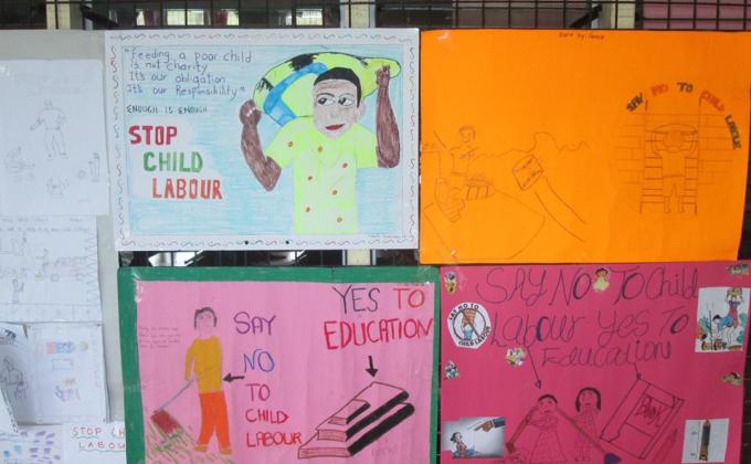 Peace Through Standing up against Child labour