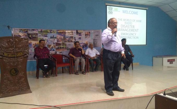 RADIO SCOUTING - HAM Radio demonstration at Regional Science Centre Kozhikode