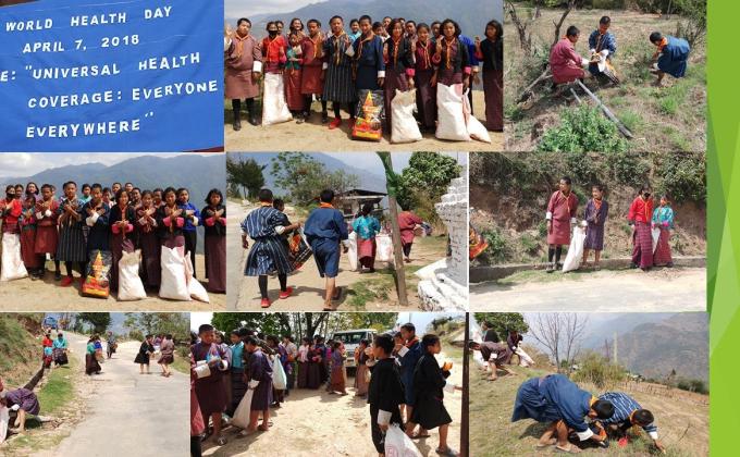 Cleaning Campaign on the Public Road
