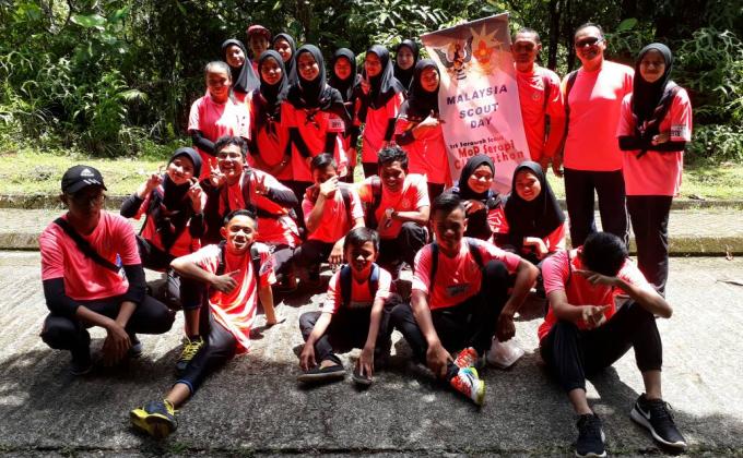 1st Sarawak Scout Messenger Of Peace Serapi Climbathon & Hari Pengakap Malaysia 2017