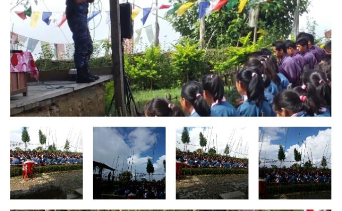 Awareness Talk on Suicide by Police Officer