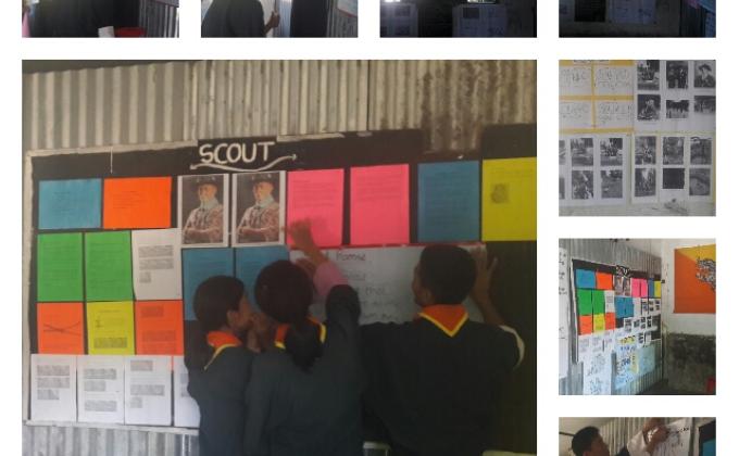 creating of scout den 