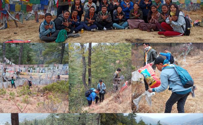 Cleaning of the Sangaygang area