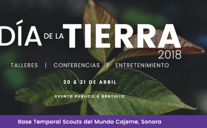 Scouts Del Mundo México: Día de la Tierra 2018