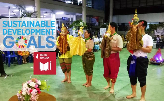 Volunteering to educate people via Scout Methods : Thai Cultural Scouts