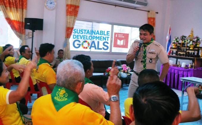 Thai ordinance and etiquette course for people in northern Thailand