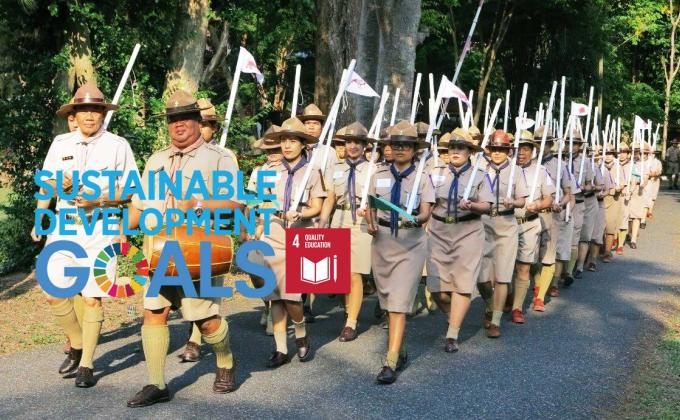 Volunteering to educate people via Scout Methods : Cultural Ministry Staffs