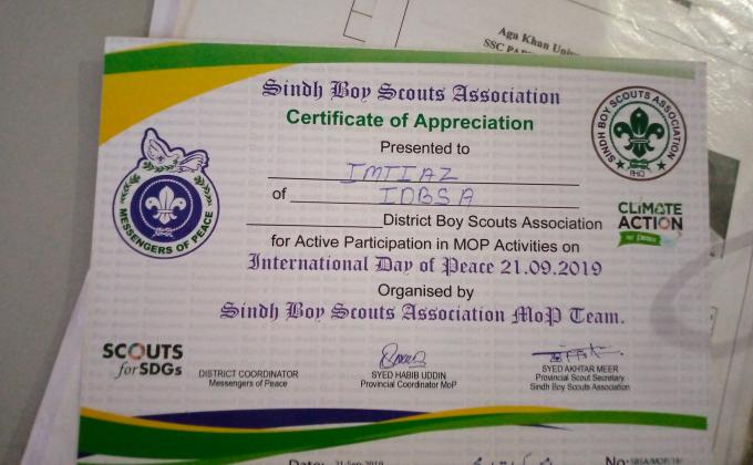 activity was based on peace amoung pakistan by making different drawing on the theme of messenger of peace