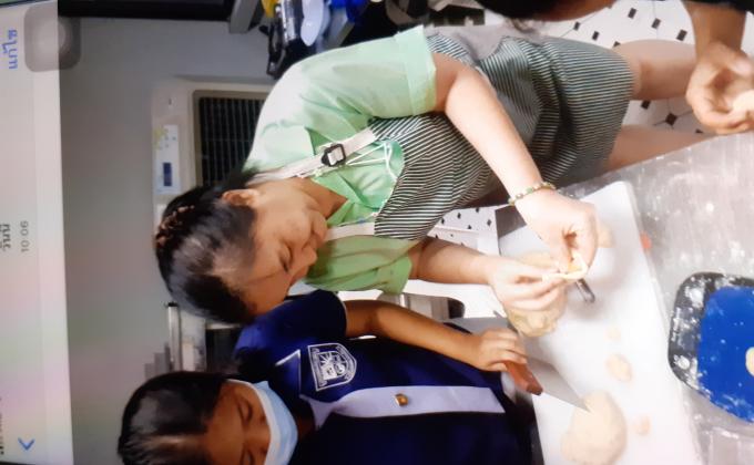 อบรมการทำขนมภาคปฎิบัติ