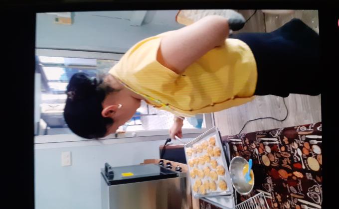 ทำขนมเพื่อเป็นของว่างเด็กๆใน โรงเรียน