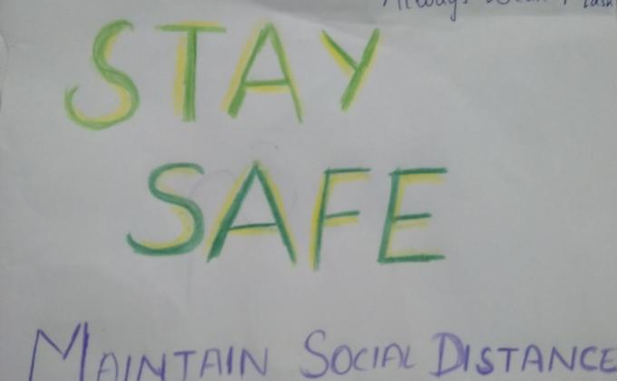 STAY HOME, ALWAYS WEAR MASK,OBEY LOCKDOWN RULES, ALWAYS SANITIZE AND WASH YOUR HANDS, MAINTAIN 6FT. DISTANCE, AVOID GATHERING