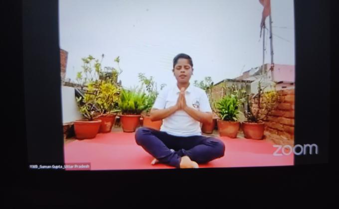 Yoga with bsg immunity booster