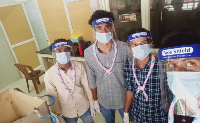 Rover crew provides assistance to the Govt. General Hospital,Kalpetta