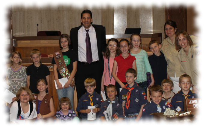 Pack 577 at Arizona State Capital