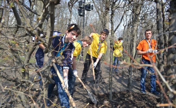 Scouts of the NOSU for clean Ukraine! 