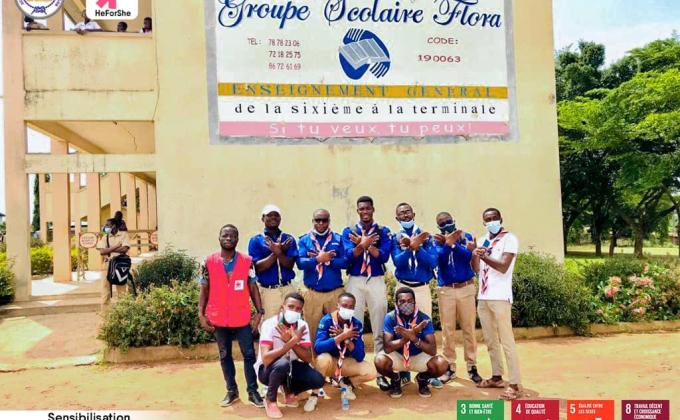 Le collège FLORA de DALOA a vibré ce 10 Mars 2021 au rythme de la célébration de la journée internationale en faveur des droits de la Femme