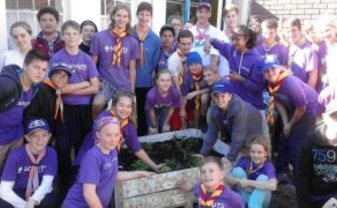 Food, play and smiles for learners in Stanford
