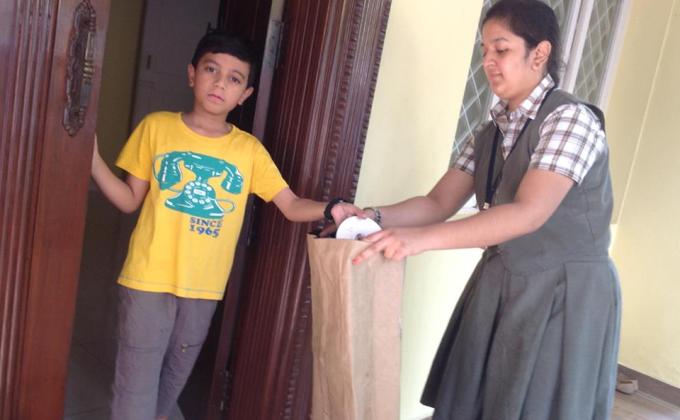 E-waste collecting program