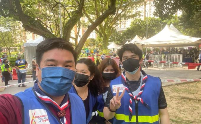 Setiawangsa Scout In National Vaccination Programme May 2021 - June 2021