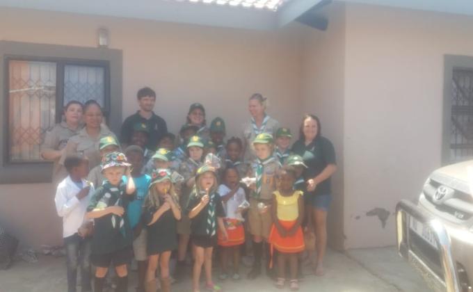 1st Pinetown Cubs partner with Sinosizo Siyaphambili Childcare Centre