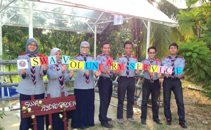 Scouts of the World Award Voluntary Service: Green Hydrogarden Project 2016