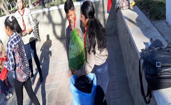 Recaudación de ropa para Fundación de niños EDYFU. Educación y Futuro.