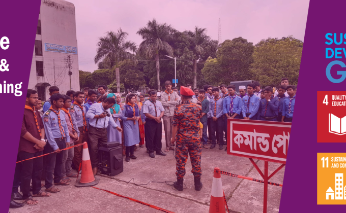 Earthquake Preparedness and Fire Extinguishing Campaign