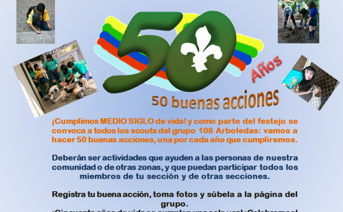 50 AÑOS, 50 BUENAS ACCIONES / 50 JAROJ, 50 SKOLTAJ BONFAROJN