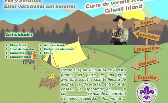 Curso Scout ''Gilwell Island''