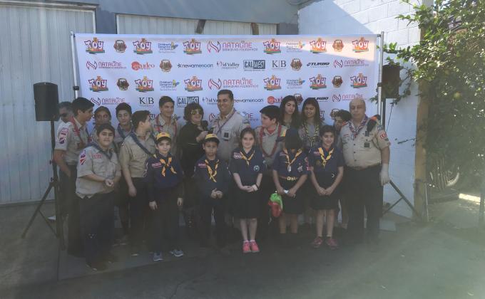 toy drive for children at the Los Angeles children's hospital
