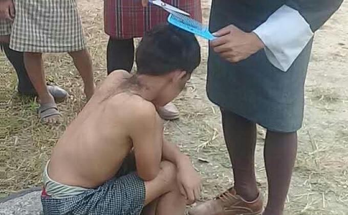  helping students' to maintain personal hygiene