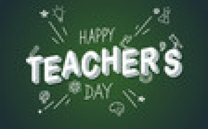 HAPPY TEACHER DAY E.C.RELLWAY MUGHALSARAI THE BHARAT SCOUT &GUIDE 