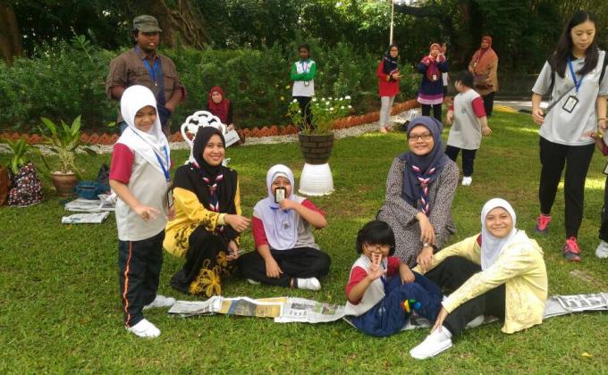 Lawatan Dari Sekolah Kebangsaan Pasukan Polis Hutan, Perak.