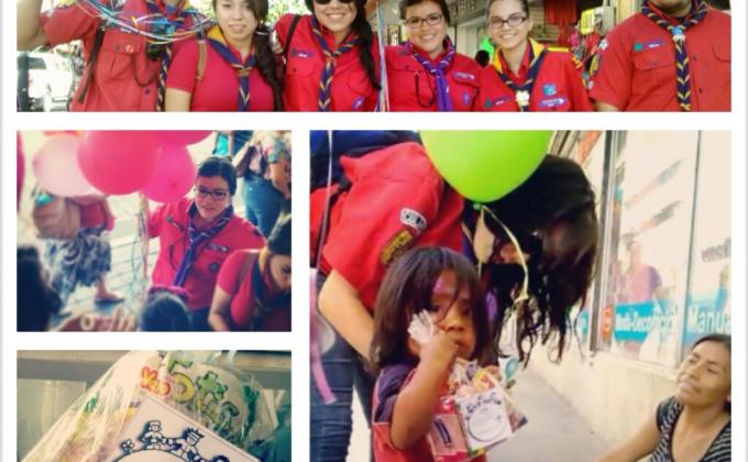 Compartiendo dulces sonrisas