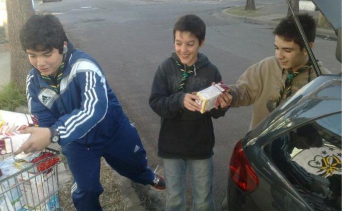 Argentina - Campaign 100 liters of milk. test passed!