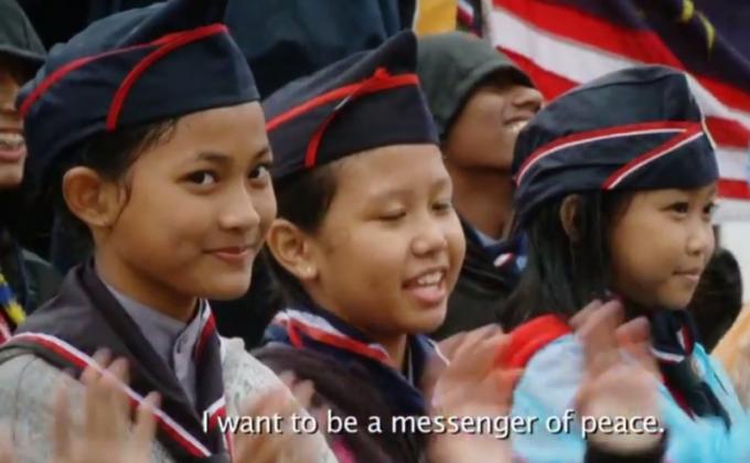 Saya ingin menjadi Duta Perdamaian