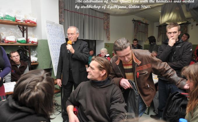 New Year's Eve with the homeless