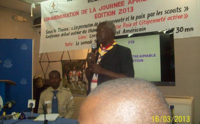 Conference Débat au centre culturel américain" jeunesse, paix et citoyennet" active"