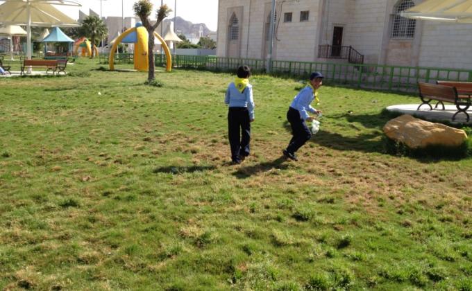 قامت مدرسة صفوان بن أمية خدمة عامة  2