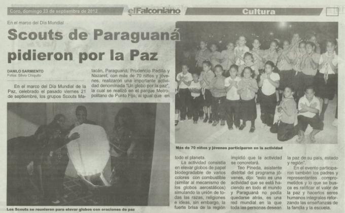 Un Globo por la Paz 