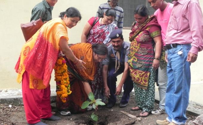 Peace Messenger and Greenary Conserver through Awareness and Plantation