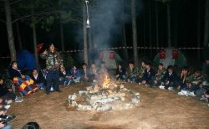 A PROVINCIAL SCOUT CAMP AT KAYSERİ TURKEY