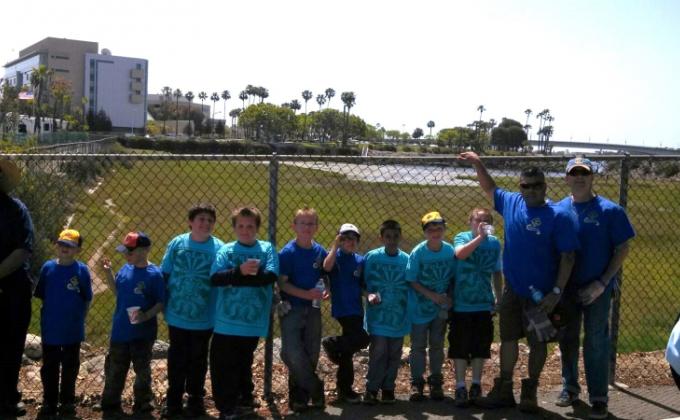 Golden Shore Wetlands Cleanup- Long Beach, CA