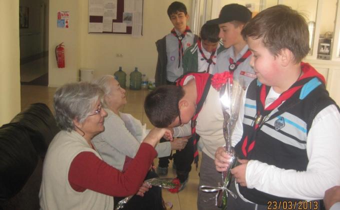 Visit to Nursing Home on Seniors Week