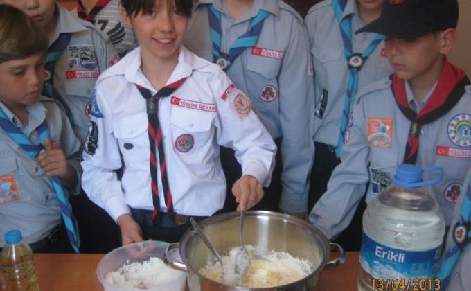 Think - Eat -Save Project from Scouts