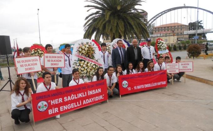 SOLIDARITY WITH DISABLED PERSONS GIRESUN TURKEY