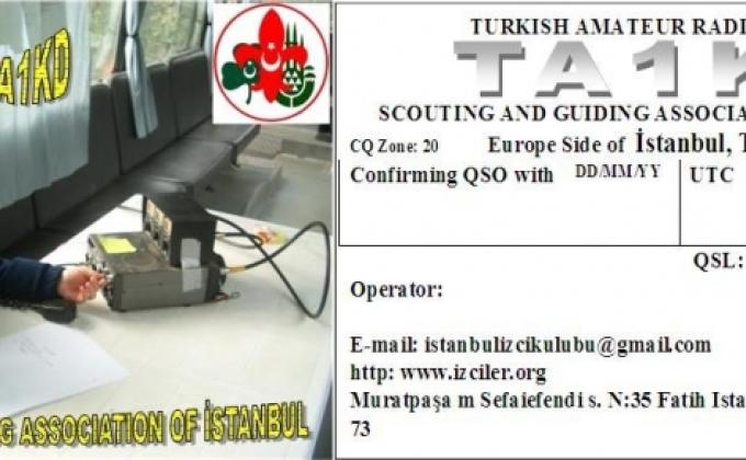 TA1KD ISTANBUL IZCI KULUBUGUIDES AND SCOUTS PARTICIPATING TO 50thJOTA and 11th JOTI at 2007