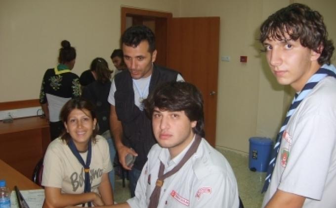 ÇUKUROVA GUIDE AND SCOUT GROUP at 50thJOTA and 11th JOTI at 2007