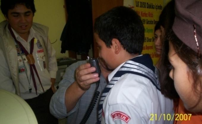 TA3KM karsiyaka Guides and Scouts JOTA experience 2007 